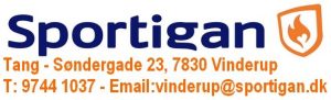 Sportigan, Tang Sport, sponsor, Vinderup Idrætsklub, Vinderup IK,